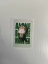 Sticker petite fille verte